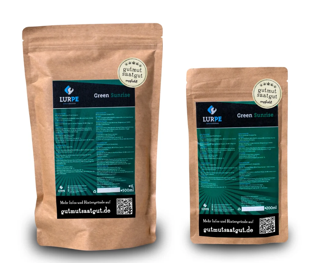 gutmut empfiehlt - Living Soil - Green Sunrise Komposttee_LURPE-200-500-1000