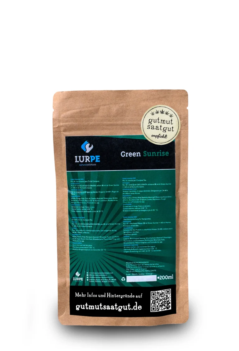 gutmut empfiehlt - Living Soil - Green Sunrise Komposttee_LURPE-200