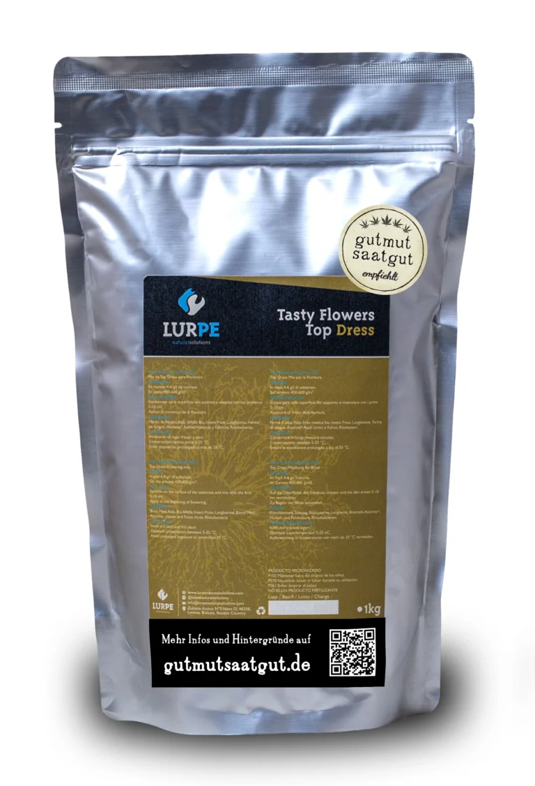 gutmut empfiehlt - Living Soil - Tasty Flowers Top Dress_LURPE-1000