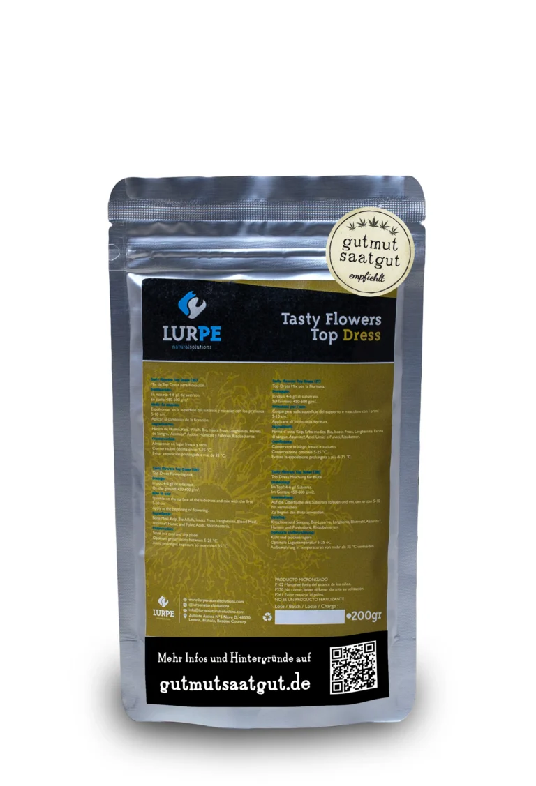 gutmut empfiehlt - Living Soil - Tasty Flowers Top Dress_LURPE-200