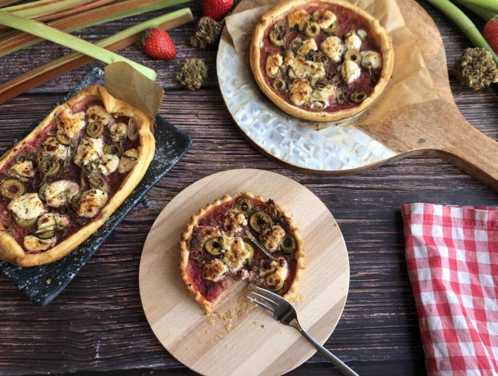 Rhabarber-Tarte