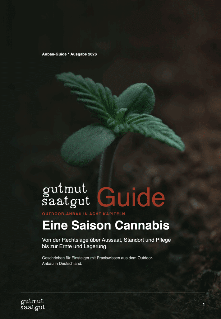 gutmut Outdoor Anbau-Guide 2026 Cover
